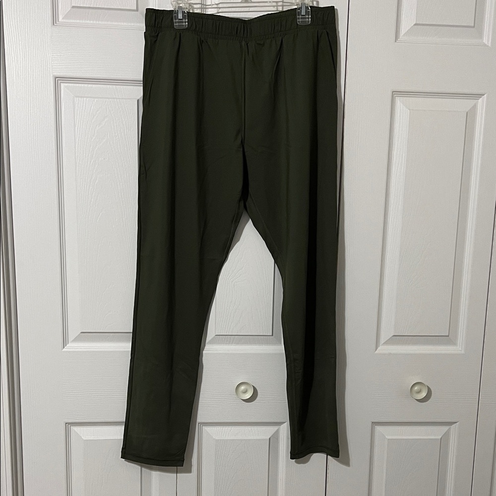 Women's Olive Track Pants